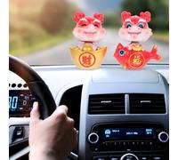 2 Pcs Mini Statuette Di Drago Draghi Dei Cartoni Animati Arredamento Del