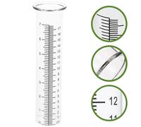 2 Pcs Misura La Pioggia Misuratore Pluviometro Professionale Accurato