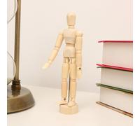 2 Pcs Modello Umano Manichino D'arte Da Disegno Miniatura Statuine Legno