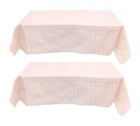 2 Pcs Mollettone Copritavolo Tovaglie Da Esterno Panno Per Feste