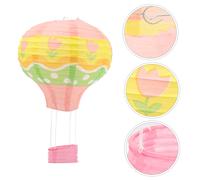 2 Pcs Mongolfiere Di Carta Decorazioni Da Appendere Colorate Per Le Feste
