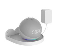 2 PCS Monte a parete per Amazon Echo Dot 4 (bianco)