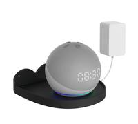 2 PCS Monte a parete per Amazon Echo Dot 4 (nero)