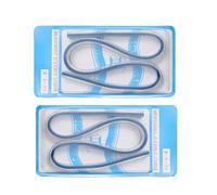 2 Pcs Morbido In PVC Misurazione Del Nastro Strumento Righello Trapuntato Per Motivi Abbigliamento Che Produce Nastro Progettazione Della Da Cucire