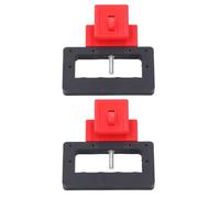 2 pcs morsetto dispositivo di blocco dell'interruttore di interruttore su branco sul kit tagout denti denti design morso robusto materiale assistenoso per l'isolamento