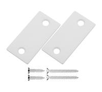 2 Pcs Mostrina Copriforo Serratura Riscontro Per Porta Scomparsa