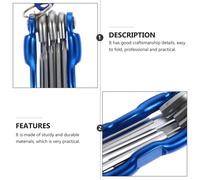 2 Pcs Multi Tool Bici Kit Bicicletta Riparazione Chiave Esagonale