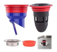 2 Pcs Nucleo Scarico Pavimento Deodorante,Anti-Odore Spina per Bagno Cucina | Filtro Anti-Odore per Fogna,Tappo Doccia Antiodore per Fogna,Diametro Scarico a Pavimento Applicabile 3,2 cm-4,5 cm