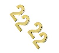 2 Pcs Numeri Di Porta Adesivi Indirizzo Casa Del Numero Civico