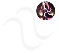 2 Pcs Oggetti Di Scena Per Illusioni Ottiche Giochi All'aperto Anelli Bambini