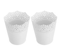 2 Pcs Organizer Trucchi Portatrucchi Organizzatore Vaso Di Fiori Secchi