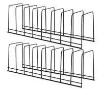 2 Pcs Organizzatore Di Libri Per Scrivania Scolapiatti Da Appoggio