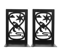 2 Pcs Organizzatore Libri Titolare Del Libro Estremità Sullo Scaffale