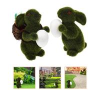 2 Pcs Ornamenti Di Coniglio Decorazioni Per La Casa Del Coniglietto Arredamento