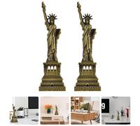 2 Pcs Ornamenti Giardino Per Esterno Decorazione Della Statua Libertà