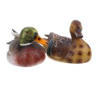 2 Pcs Ornamento Anatra Mandarina Decorazioni Per Piscine Galleggianti