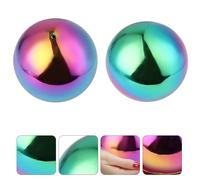 2 Pcs Ornamento Da Esterno Specchio Palla Sfera Palle Giardino Decorative Sfere