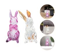 2 Pcs Ornamento Dell'arredamento Della Casa Ornamenti Di Coniglietti