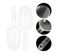 2 Pcs Paletta Per Il Ghiaccio in Plastica Scoop Di Misurini Da Cucina