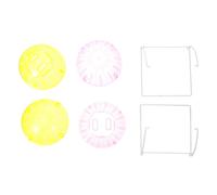 2 Pcs Palle Da Ginnastica Criceto Accessori Giocattoli Per Criceti