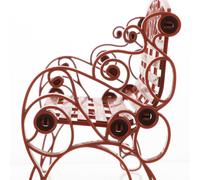 2 Pcs Panca Da Giardino Esterno Mini Accessori Per La Casa Piccola Decorativa