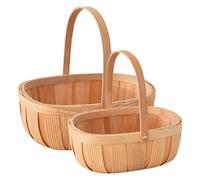 2 Pcs Paniere Del Mercato Degli Agricoltori Cestino Coniglietto Di Pasqua