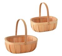 2 Pcs Paniere Del Mercato Degli Agricoltori Decorazione Cestino Da Parete