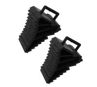 2 Pcs Pantofola Per Pneumatici Cunei Del Rimorchio Cuneo Ruota Auto