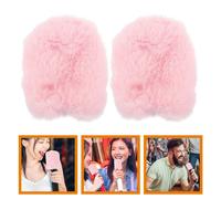 2 Pcs Parabrezza Per Microfono Copri Copertura Del Protezione Filtro Anti-pop