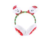 2 Pcs Paraorecchie Bambina Accessori Natalizi Fasce Per Le Vacanze