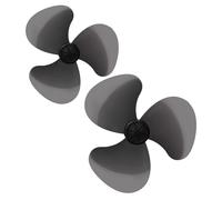 2 Pcs Parti Di Riparazione Del Ventilatore Kit Ventaglio Ricambio Della Ventola