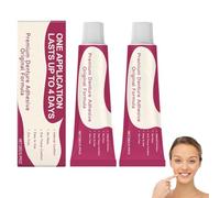 2 Pcs Pasta per Dentiera,Colla Dentiera Extra Forte,Crema Pasta Adesiva per Dentiere Forte Protesi Dentali,Delicato E Confortevole,Garantisce Una Forte Aderenza per Tutto Giorno Ed è Facile Usare(28g)