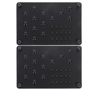 2 Pcs Pastiglie Dei Pedali Freni Dell'auto Pedaliera Accessorio Per