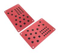2 Pcs Pedaliera Per Auto Tappetino Antiscivolo Protezione Tappetini