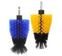 2 PCS Pennelli Car Detailing Spazzole Per La Pulizia Delle Auto Spazzola