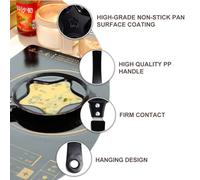 2 Pcs Pentola Per Frittata Padella Schiaccia Colazione Omelette Pan