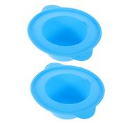 2 Pcs Pentolino Ceretta Scalda Cera Per Candele Ciotole Di Silicone