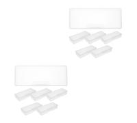 2 PCS Per Utensili Nail Art Cassette Degli Attrezzi in Plastica