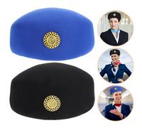 2 Pcs Performance Del Berretto Mancare Cappelli Da Hostess Donna