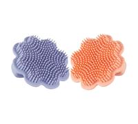 2 Pcs Pettine Crosta Lattea Neonato Spazzola Per Bambini Silicone