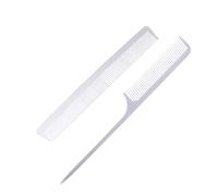 2 Pcs Pettine D'acciaio Per Acconciature Capelli Inossidabile Laterale Cura Dei