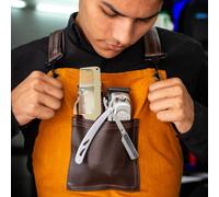 2 pcs pettine di acconciatura in acciaio inossidabile professionale