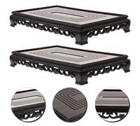 2 pcs pianta in plastica montare pianta pianta piante in vaso riser vede basta