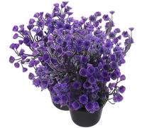 2 Pcs Piantina Finta Pianta Con Vaso Bonsai Artificiale Arredamento