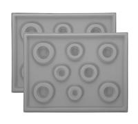 2 Pcs Piastra Di Design Del Braccialetto Vassoio Perline La Creazione Gioielli