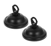 2 Pcs Piastra Per Rosone Soffitto Placca Di Copertura Plafoniera