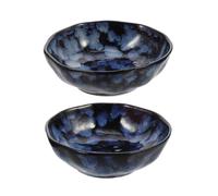 2 Pcs Piattini Giapponesi Sottovaso Ceramica Piatto Da Immersione