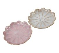 2 Pcs Piattino Porta Gioie Espositore Gioielli Piatto Per Di Stoccaggio