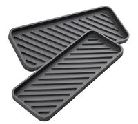 2 Pcs Piatto Di Stoccaggio Cosmetico Vassoio Archiviazione Da Tavolo