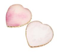 2 Pcs Piatto Espositivo Per Nail Art Tavolozza Tabellone La Miscelazione Di